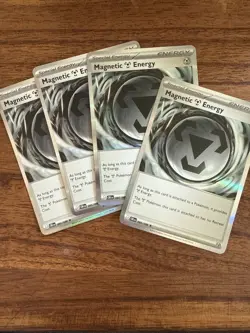 Magnetic Energy 085/086 4 x Holo Play set Chaos Rising Pokemon TCG CRI - Image 2