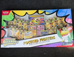 Pokemon Ascended Hero’s Focused Fighters Premium Collection Box [Sam’s Club] - Image 1
