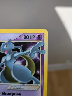 Mewtwo Gold Star Holo 2006 Pokemon Ex Holon Phantoms #103 DMG with Swirl - Image 5