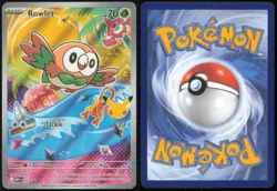 ROWLET 043 HOLO PROMO ME: MEGA EVOLUTION PROMO POKEMON NEAR MINT - Image 3