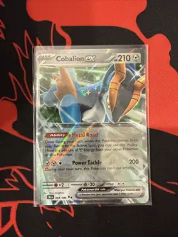 Cobalion ex 64/86 Double Rare Pokemon Chaos Rising ME04 NM - Image 1