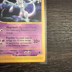 Mewtwo 56/165 Expedition Base Set E-Reader Non-Holo - Image 2