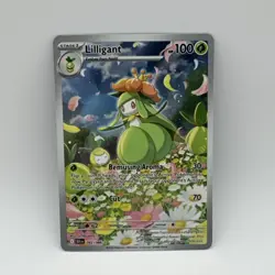ENGLISH 2025 Near Mint Pokemon Lilligant Illustration Rare 092/086 Black & White - Image 1