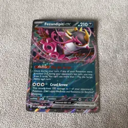 Fezendipiti ex 142/217 Ascended Heroes Pokemon M/NM - Image 1