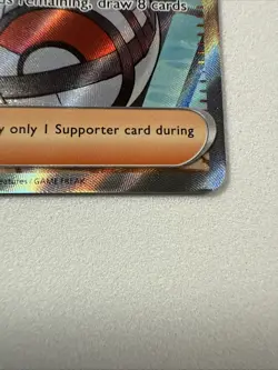 Lillie's Determination 169/132 Secret Rare Pokemon Mega Evolution Full Art NM/M - Image 4