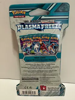Pokemon Black And White Plasma Freeze Booster Pack Sleeve NEW Absol - Image 2