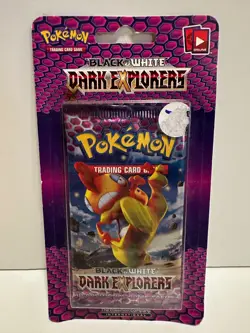 Pokemon Black And White Dark Explorers Blister Booster Pack Scrafty NEW - Image 1