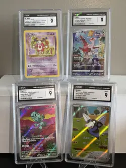 CGC 4x GRADED SLAB LOT POKEMON - Image 1
