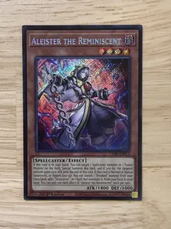 Aleister the Reminiscent Secret Rare CORI-EN015 YuGiOh! Chaos Origins 1st Ed - Image 1