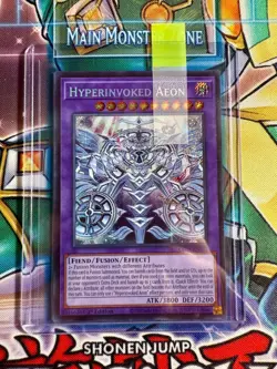Yugioh Hyperinvoked Aeon CORI-EN033 1st Edition Secret Rare NM - Image 3