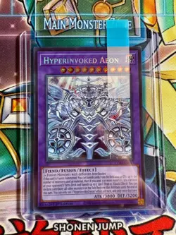 Yugioh Hyperinvoked Aeon CORI-EN033 1st Edition Secret Rare NM - Image 3