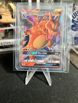 Pokemon Black Star Promo Hidden Fates Tins Charizard GX SM211 - Image 1
