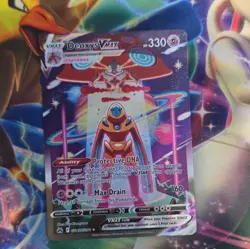 Deoxys VMAX GG45/GG70 Crown Zenith Galarian Gallery Full Art Holo UR 330 HP Eng - Image 1