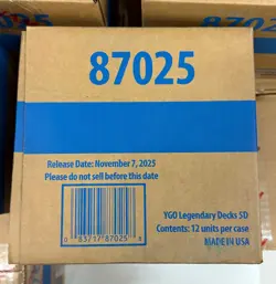 Yugioh Legendary 5D's Decks Factory Sealed Case (12 Boxes) Brand New - Image 1