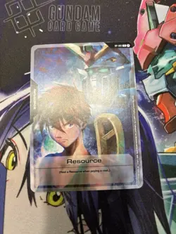 Gundam Card Game - Resource Promo Heero Yuy - RP-001 English Non-Foil SDCC 2025 - Image 1