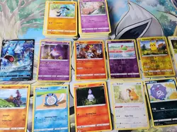 Pokemon Sealed Booster Pack + Card Lot 100 OFFICIAL TCG Cards + Ultra Rare - Image 2