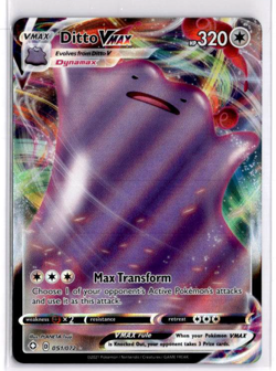 Ditto VMAX - 051/072 - Pokemon Shining Fates Sword & Shield Ultra Rare Card NM - Image 1