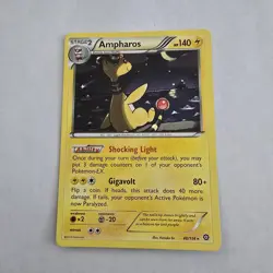XY - Steam Siege #40/114 Ampharos Pokemon Card - Image 1