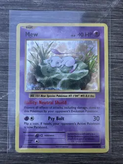 Pokemon Mew TCG Card Holo Rare, XY Evolutions, Card 53/108 - Image 1
