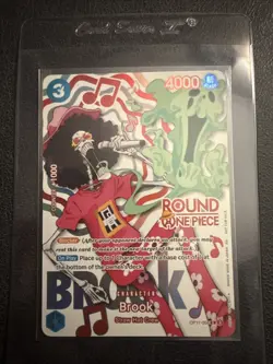 One Piece Round 1 Card Brook English Op11-056 MINT / NEAR MINT - Image 1