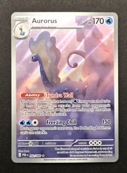 Aurorus 092/088 ME03 Perfect Order Illustration Rare FULL ART Pokemon Card NM/M - Image 1