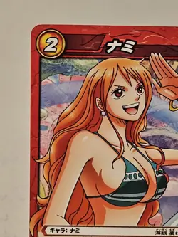Bandai One Piece Miracle Battle Carddass Nami 02/85 2012 Japanese Card - Image 4