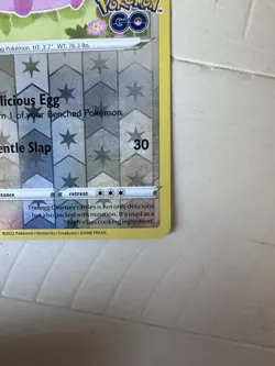 Chansey 051/078 Reverse Holo Pokemon GO Pokemon Card NM - See Description - Image 4