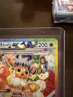 Pokemon TCG Eevee ex 174 SV Prismatic Evolutions Promo Cards Holo HP200 - Image 3