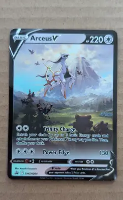 Arceus V SWSH204 SWSH: Sword & Shield Promo Cards Holo - Image 1