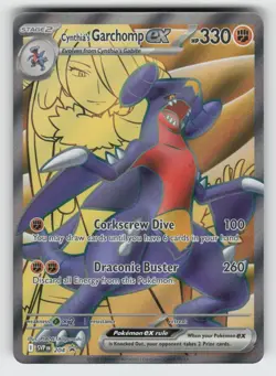 Cynthia's Garchomp ex 204 Holo SV: Scarlet & Violet Promo Cards NM - Image 1