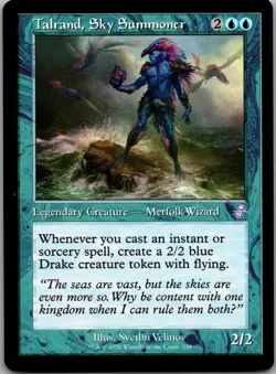 Talrand, Sky Summoner 318 Time Spiral: Remastered Magic: The Gathering LP - Image 1
