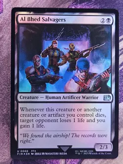 Al Bhed Salvagers 88 Uncommon FINAL FANTASY Magic: The Gathering Foil LP - Image 1