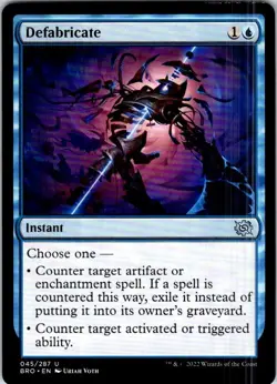 Magic | BRO | Defabricate | 45 | Normal | NM - Image 1