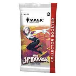Magic The Gathering Spiderman Single Collector Booster Pack - Image 1