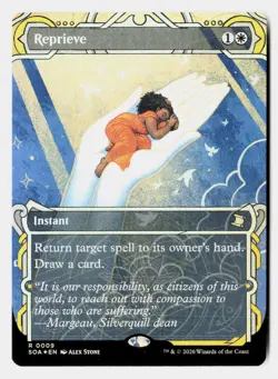 Reprieve 9 Secrets of Strixhaven: Mystical Archive Magic: The Gathering Foil - Image 1