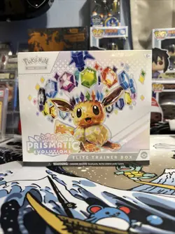 Pokemon Prismatic Evolutions ETB Scarlet And Violet Factory Sealed Brand New - Image 1