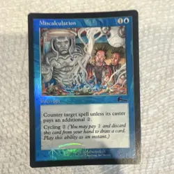 Wizards of the Coast Magic: The Gathering Miscalculation Foil English #36/143 - Image 2