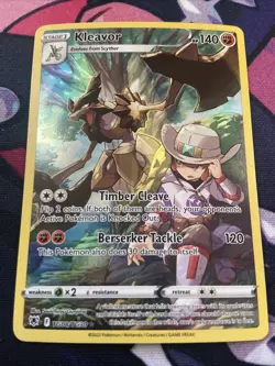 Pokemon kleavor TG08/TG30 Swsh10: Astral Radiance Trainer Gallery Holo - Image 1