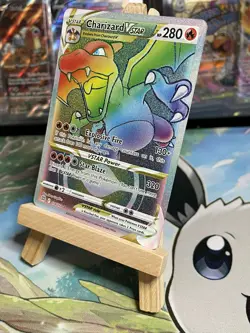 Pokemon TCG Charizard VSTAR 174/172 : Brilliant Stars Rainbow Rare NM/M - Image 2