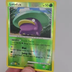 Pokemon Company Lotad SH4-12 Platinum Reverse Holo Shiny Holo (Lightly Played) - Image 3