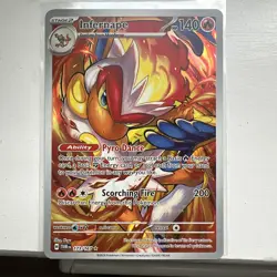 Infernape 173/167 Pokemon TCG S&V Twilight Masquerade Illustration Rare - Image 1
