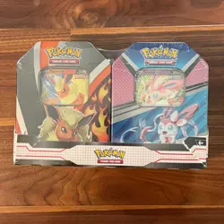 V Heroes 3x 2-Pack Tin Bundle Set Eevee Evolutions (Target 2023) Pokemon TCG New - Image 4
