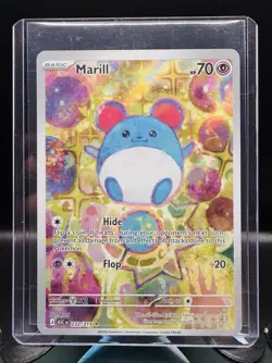 Pokemon TCG Marill Illustration Rare Holo 232/217 SV 151 - Near Mint - Image 3