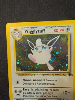 Wigglytuff 16/64 - Pokemon Jungle - Italian Unlimited Holo - Heavy HP - Swirl! - Image 3