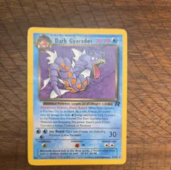 Dark Gyarados 25/82 Rare Team Rocket Pokemon Unlimited MP A 1728 - Image 1
