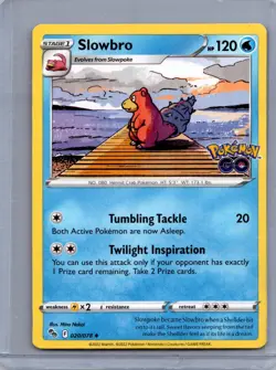 SLOWBRO 020/078 UNCOMMON POKEMON GO POKEMON NM/M - Image 1