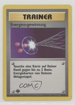 Energy Retrieval German 1st Ed. Pokemon Base Set #81 1999 - Image 1