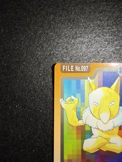 Pokemon Hypno #097 from Bandai Carddass Pocket Monsters in LP condition! - Image 3
