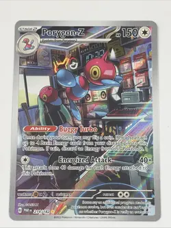 Porygon-Z 214/182 Pokemon TCG: Scarlet & Violet Paradox Rift Illustration Rare - Image 1