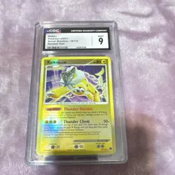 Pokemon TCG-Raikou-Secret Wonders-16/132-CGC 9-Reverse Holo-Basic-English-2007 - Image 1